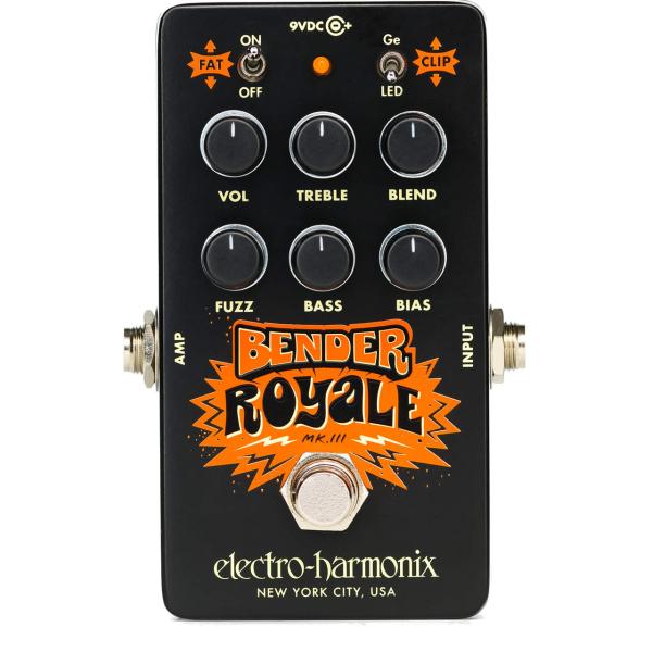 Electro Harmonix エレクトロハーモニクス Bender Royal Germanium Fuzz Black