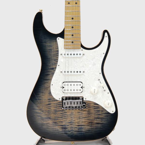 Suhr サー Standard Plus Faded Trans Whale Blue Burst