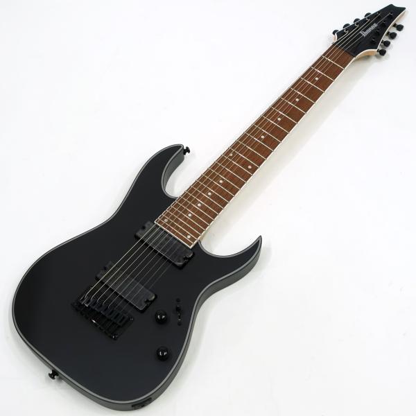 Ibanez アイバニーズ RG8EX BKF : Black Flat