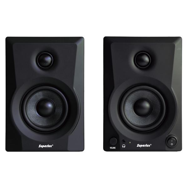 Superlux スーパーラックス BES3.5 Black モニタースピーカー 2Way ブラック