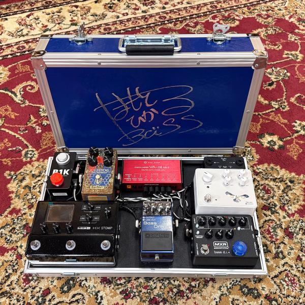 Watanabe Original ワタナベオリジナル やまもとひかる『Aooo Live Tour "BAKUBAKU"』イメージペダルボード