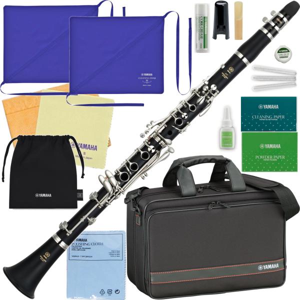 YAMAHA ヤマハ 5年保証サポート対象 YCL-255 B♭ クラリネット 樹脂製 セットE　以下対応不可 北海道 沖縄 離島 代引き