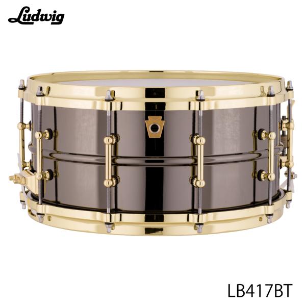 LUDWIG ラディック LB417BT ブラックビューティーのダイキャストフープ チューブラグ仕様