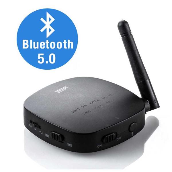 SANWA SUPPLY サンワサプライ Bluetooth 受信機 送信機としても使える 切り替え式 別売のUSB電源アダプタープレゼント中!