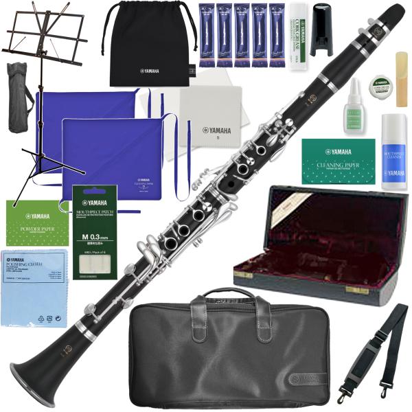 YAMAHA ヤマハ 5年保証サポート対象 新型 YCL-450 B♭ クラリネット 木製 セットJ　以下対応不可 北海道 沖縄 離島 代引き