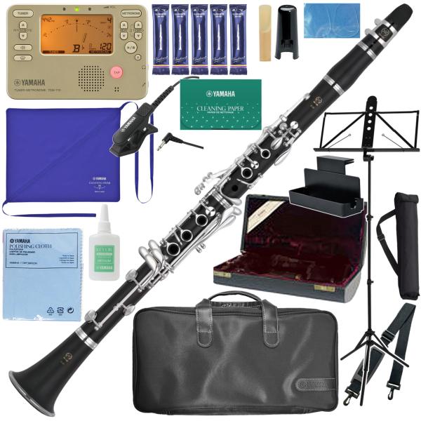 YAMAHA ヤマハ 5年保証サポート対象 新型 YCL-450 B♭ クラリネット 木製 セットB　以下対応不可 北海道 沖縄 離島 代引き