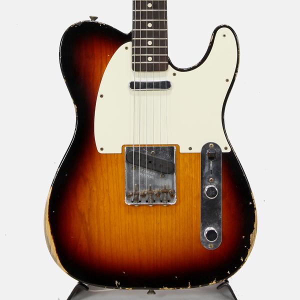 Fender Custom Shop 1960 Telecaster Relic Faded Aged 3 Tone Sunburst