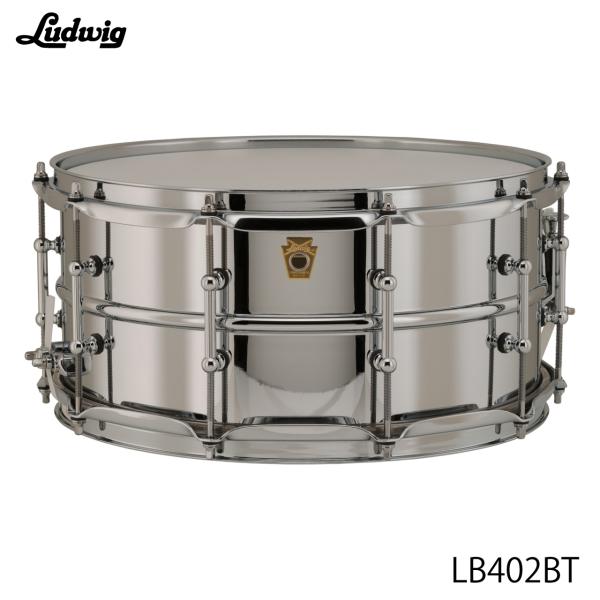 LUDWIG ラディック LB402BT クロームオーバーブラス チューブラグ 6.5インチ
