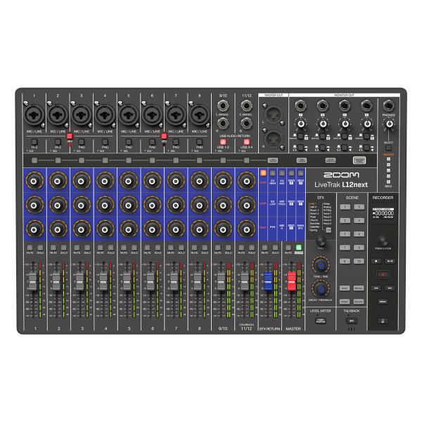 ZOOM ズーム LiveTrak L12next MTR ミキサー レコーダー