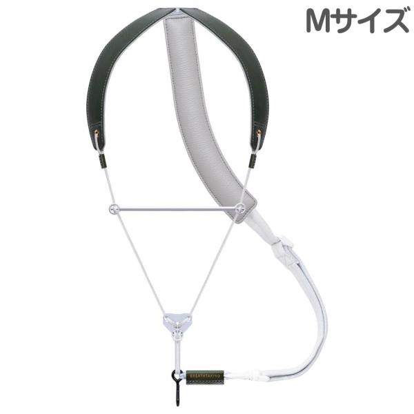 BREATHTAKING ブレステイキング 2026年限定 オリーブと銀鼠 ぎんねず OLIVE Mサイズ ライザプレミアムII-R サックスストラップ　以下対応不可 北海道 沖縄 離島 代引き