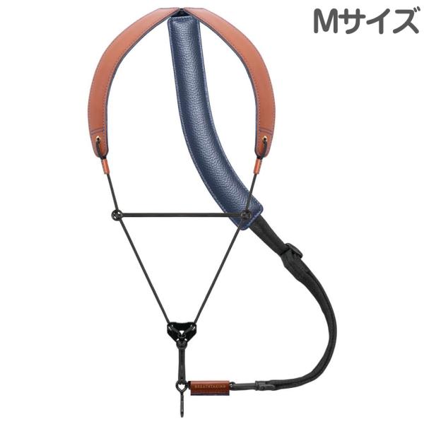 BREATHTAKING ブレステイキング 2026年限定 キャメルと群青 ぐんじょう CAMEL Mサイズ ライザプレミアムII-R サックスストラップ　以下対応不可 北海道 沖縄 離島 代引き