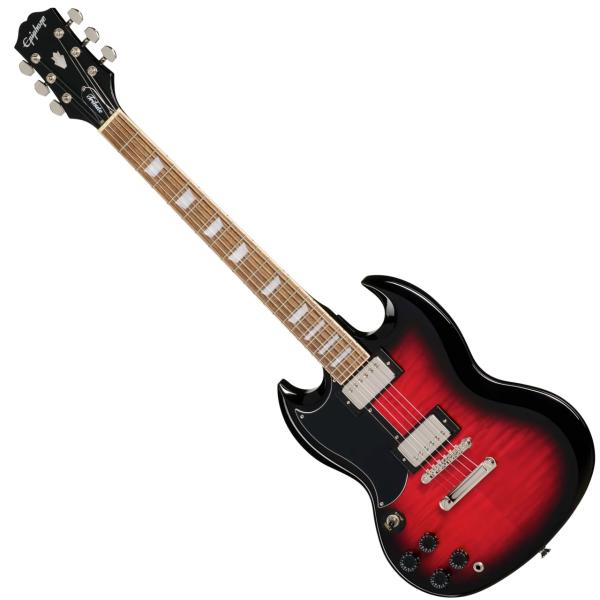Epiphone エピフォン 左用 SG Tribute Plus Left-Handed Cherry Burst トリビュート プラス  エレキギター  by ギブソン 