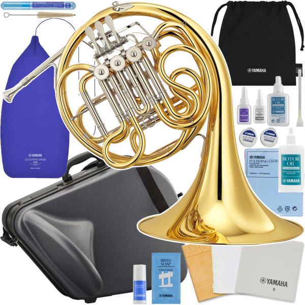 YAMAHA ヤマハ 5年保証対象 YHR-567 フレンチホルン フルダブル 一体式 French horn セットD　以下は対応不可 北海道 沖縄 離島 代引き