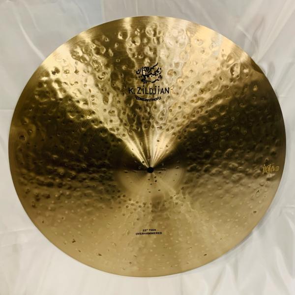 Zildjian ジルジャン 22" K CONSTANTINOPLE THIN RIDE OVERHAMMERED スタッフ選定品