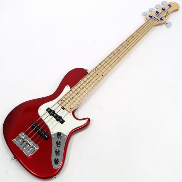 Sadowsky ML24 SV5 Vintage Single Cut Bass Ash / Candy Apple Red High Polish 【OUTLET】