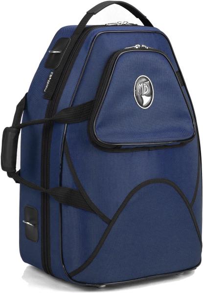 Marcus Bonna マーカスボナ MB5stH BL デタッチャブル ホルン ケース ブルー ナイロン セミハードケース ハイコンパクト ベルカット　以下対応不可 北海道 沖縄 離島 代引き