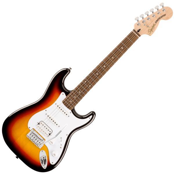 SQUIER スクワイヤー Affinity Series Stratocaster Junior HSS 3-Color Sunburst  ストラトキャスター ショートスケール エレキギター