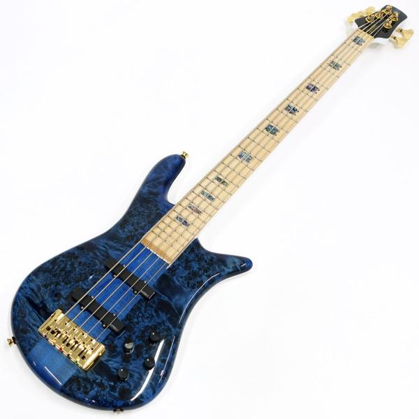 SPECTOR Euro 5 CST Japan Exclusive  Black & Blue w/White Back Gloss ヨーロッパ製 スペクター 5弦ベース  限定カラー