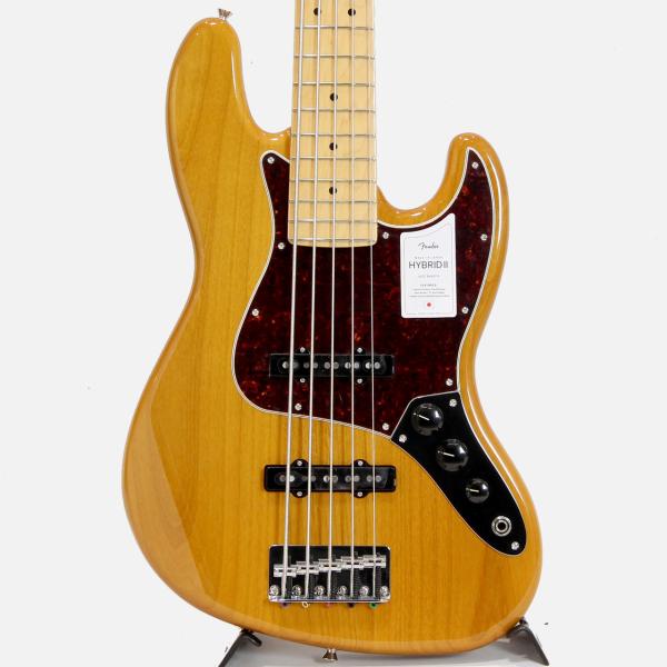 Fender フェンダー Made in Japan Hybrid II Jazz Bass V  Vintage Natural/Maple