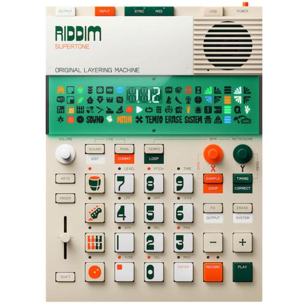 Teenage Engineering ティーンエイジ エンジニアリング EP-40 riddim supertone サンプラー シーケンサー レゲエ ダブ