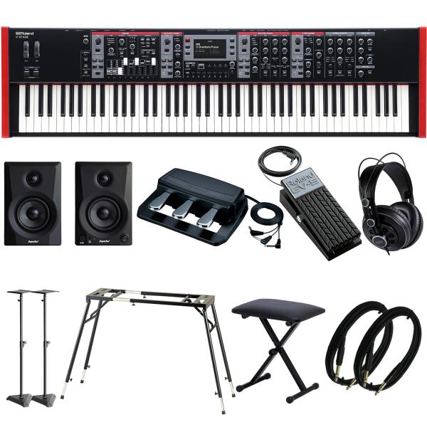 Roland ローランド V-STAGE 88 ホームパファーマンス セット STAGE KEYBOARD ステージ キーボード 88鍵 ピアノ オルガン シンセサイザー 