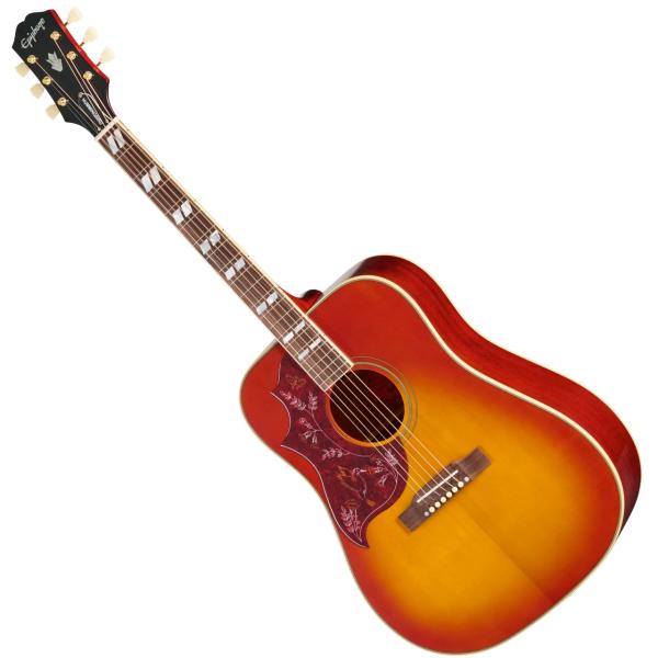 Epiphone エピフォン 左用 Hummingbird Standard  Left-Handed Cherry Sunburst アコースティックギター ハミングバード エレアコ仕様