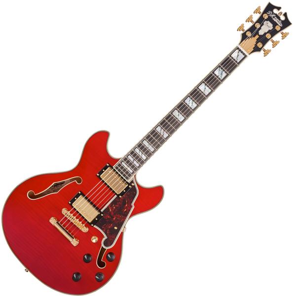 D'Angelico ディアンジェリコ Excel Mini DC Trans Cherry セミアコ エレキギター 【LMT】