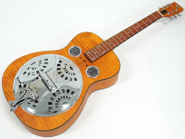 Epiphone エピフォン Dobro Hound Dog Deluxe Round Neck  アコースティックギター ドブロ リゾネーター 【LMT】
