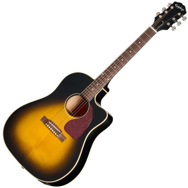 Epiphone エピフォン J-45 Standard EC Vintage Sunburst  アコースティックギター  エレアコ仕様【LMT】