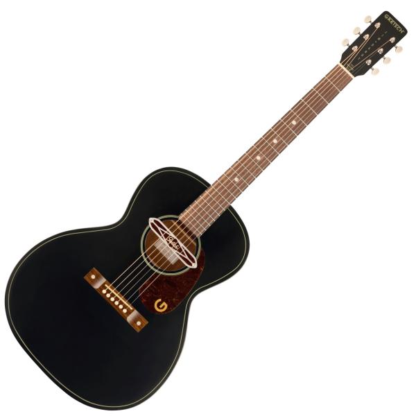 GRETSCH グレッチ Deltoluxe Concert Black Top 特価品 ピックアップ搭載 アコースティックギター ジム・ダンディ