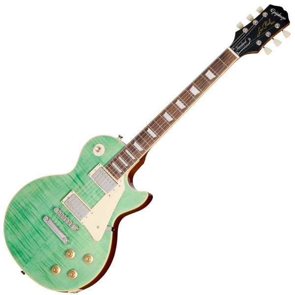 Epiphone エピフォン Les Paul Standard 50s Figured Top Seafoam Green
