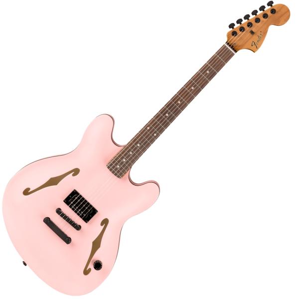 Fender フェンダー Tom DeLonge Starcaster Satin Shell Pink トム・デロング スターキャスター BLINK-182