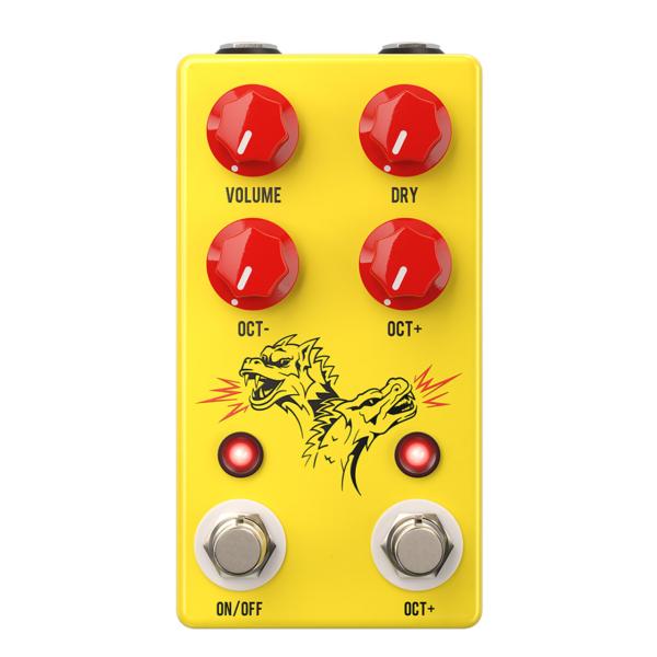 JHS Pedals DOUBLE DRAGON エフェクター 完全アナログ設計のモノフォニック オクターブ