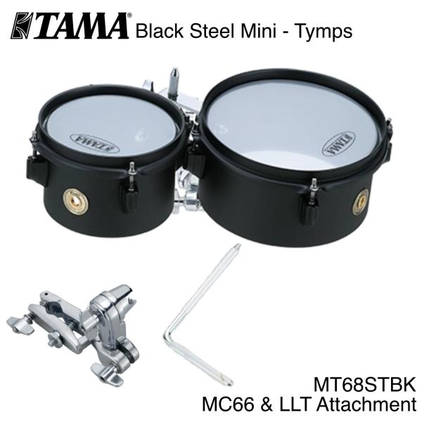 TAMA タマ Black Steel Mini - Tymps MT68STBK