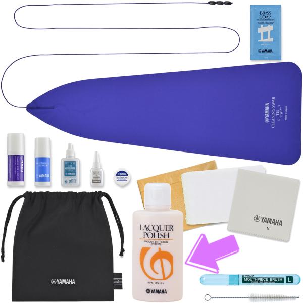 YAMAHA ヤマハ KOSTBB6 テナーバストロンボーン バストロンボーン お手入れセット LP2 ラッカーポリッシュ セットB　以下対応不可 北海道 沖縄 離島 代引き