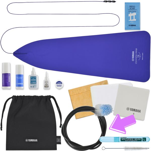 YAMAHA ヤマハ KOSTBB6 テナーバストロンボーン バストロンボーン お手入れセット フレキシブルクリーナー FCLSL4 セットC　以下対応不可 北海道 沖縄 離島 代引き