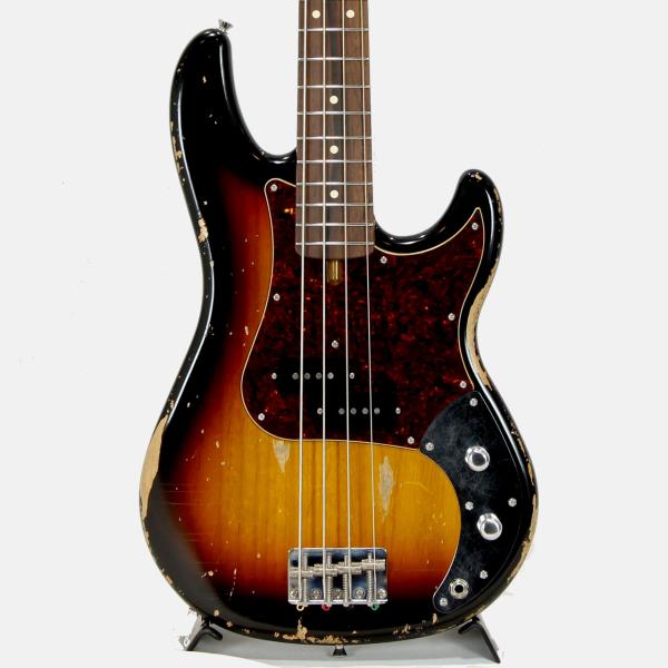 Tsubasa Guitar Workshop The Earth Alder  3Tone Sunburst  Heavy Aged 国産 エレキベース ヘビー・エイジド オーダースペック