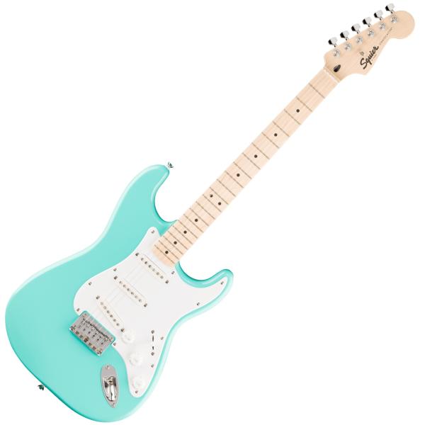 SQUIER スクワイヤー Squier Sonic Stratocaster HT Sea Foam Green ストラトキャスター 初心者 入門に おすすめ エレキギター NEWカラー
