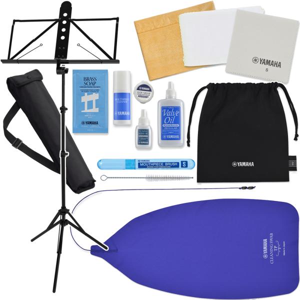 YAMAHA ヤマハ KOSTP6 トランペット お手入れセット 管楽器 メンテナンス Trumpet 譜面台 MS-260AL セットI　以下対応不可 北海道 沖縄 離島 代引き