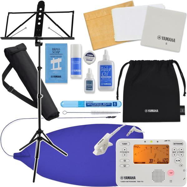 YAMAHA ヤマハ KOSTP6 トランペット お手入れセット 譜面台 MS-260AL ﾁｭｰﾅｰﾒﾄﾛﾉｰﾑ TDM-710IV マイクセットP　以下対応不可 北海道 沖縄 離島 代引き