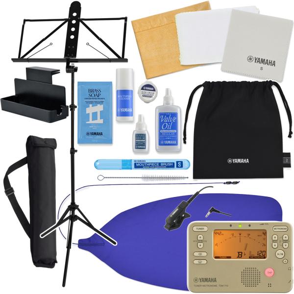YAMAHA ヤマハ KOSTP6 トランペット お手入れセット 譜面台 MS-260AL ﾁｭｰﾅｰﾒﾄﾛﾉｰﾑ TDM-710GLM マイクセットR 以下対応不可 北海道 沖縄 離島 代引き