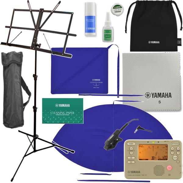 YAMAHA ヤマハ KOSSAX6 サックス お手入れセット チューナーメトロノーム TDM-710GLM マイク 譜面台 セットL　以下は対応不可 北海道 沖縄 離島 代引き