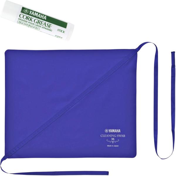 YAMAHA ヤマハ CLSM3 クリーニングスワブM クラリネット用 CGK4 コルクグリス 管楽器 お手入れ セットC　以下対応不可 北海道 沖縄 離島 代引き