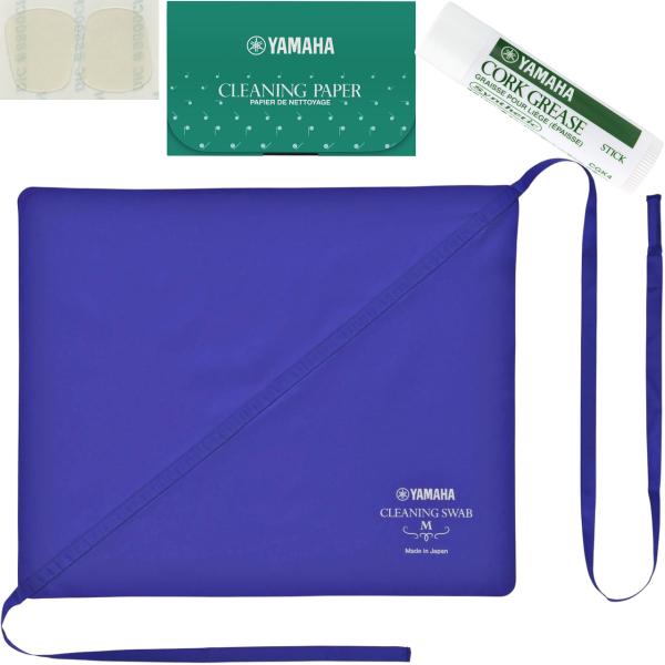 YAMAHA ヤマハ CLSM3 クリーニングスワブM クラリネット用 マウスピースパッチ 管楽器 お手入れ セットE　以下対応不可 北海道 沖縄 離島 代引き