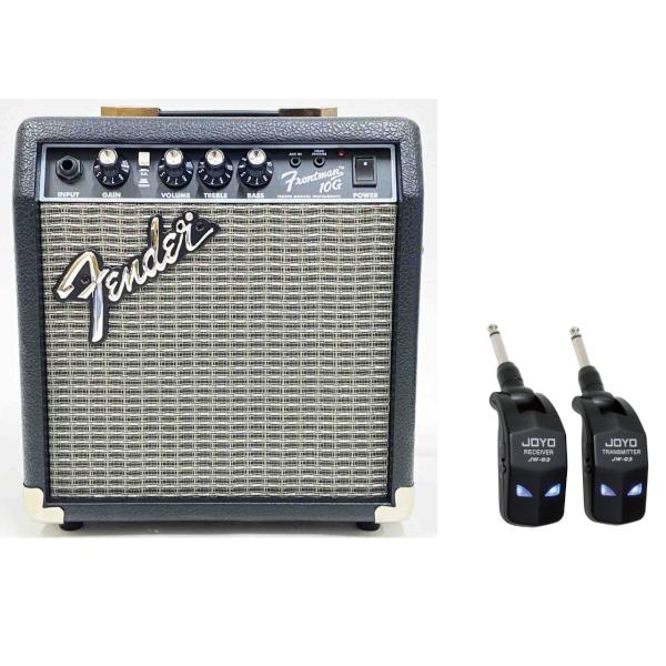 Fender フェンダー FRONTMAN 10G お手軽ワイヤレスセット ギター アンプ フロントマン オーバードライブ 自宅 練習 正規輸入品