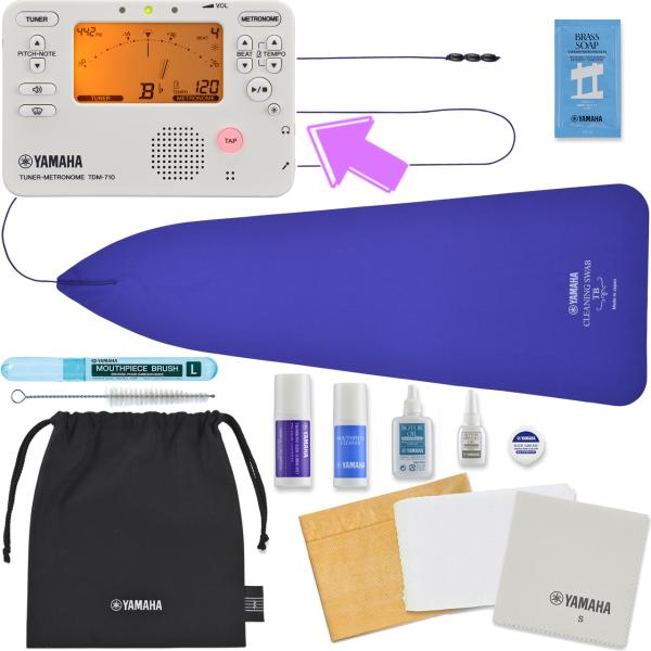 YAMAHA ヤマハ KOSTBB6 テナーバストロンボーン バストロンボーン お手入れセット TDM-710IV アイボリー ホワイト セットK　以下対応不可 北海道 沖縄 離島 代引き