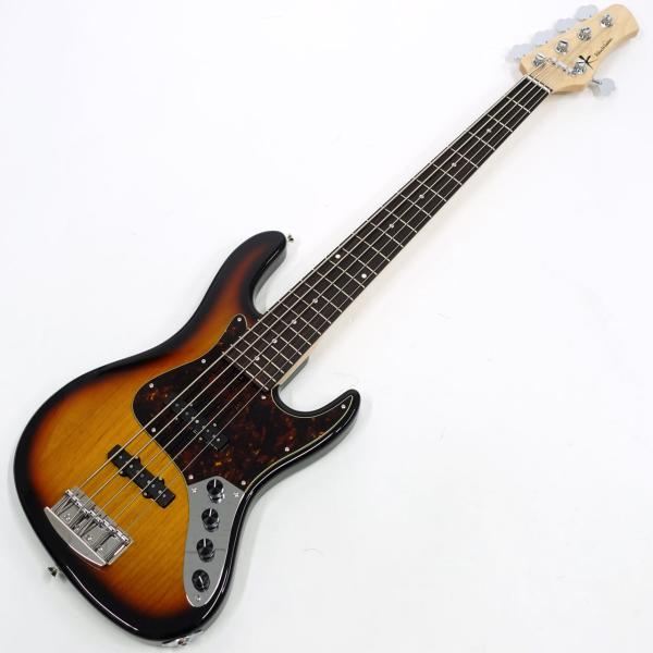 Kikuchi Guitars Hermes RV5 Tobacco Burst 国産 5弦ベース キクチ・ギターズ