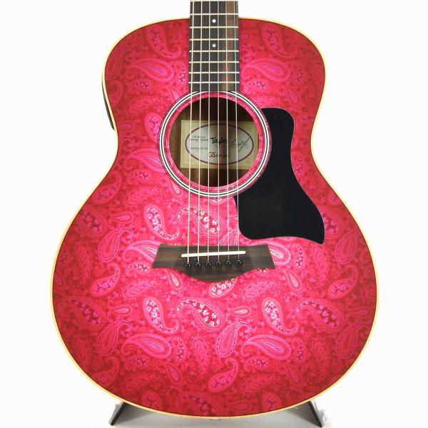 Taylor テイラー GS Mini-e Special Edition Fuchsia Pink Paisley 限定 エレアコ アコースティックギター ミニ 