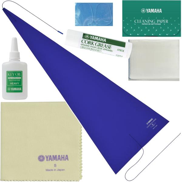 YAMAHA ヤマハ CLSSS3 クリーニングスワブ ソプラノサックス クリーニングペーパー グリス KOH3 キイオイル お手入れセットJ　以下対応不可 北海道 沖縄 離島 代引き