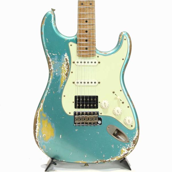Xotic エキゾチック XSC-2 Ocean Turquoise Over Gold Heavy Aged オーダー・モデル  Made in USA ギター ヘビー・エイジド